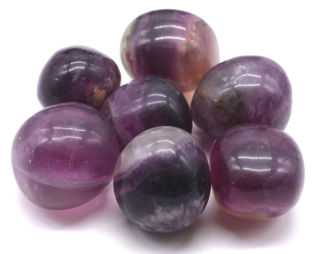 Fluorite Violette - Pierre roulée