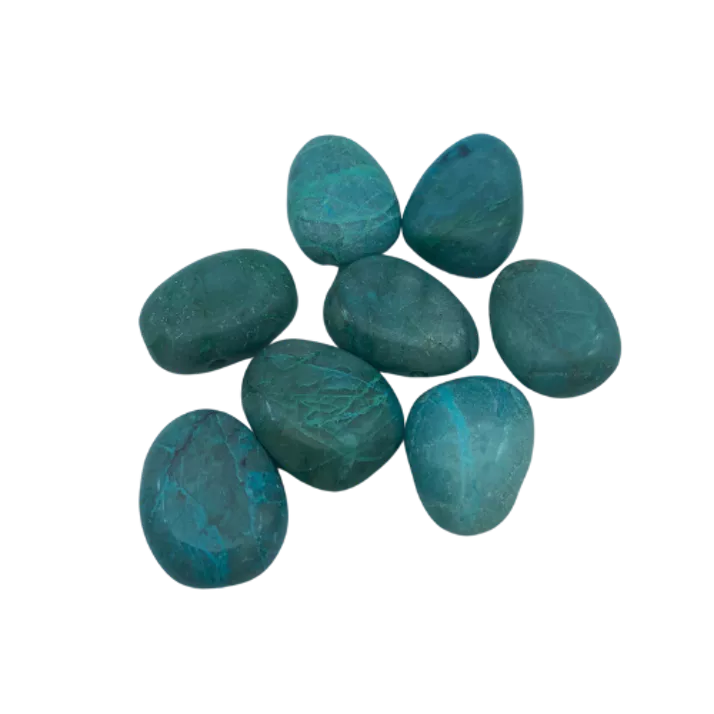 Chrysocolle - Pierre roulée