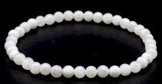 Bracelet - Pierre De Lune Blanche - Perles