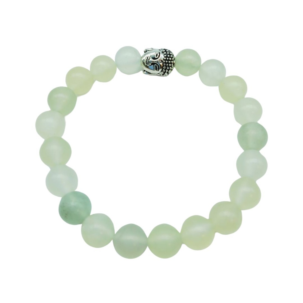 Bracelet - Jade Vert Bouddha (S)