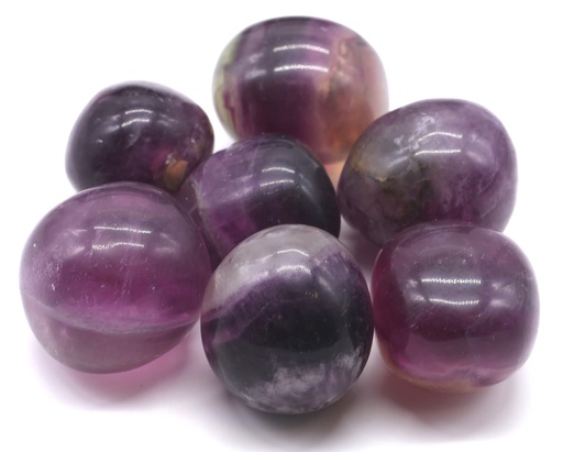 Fluorite Violette - Pierre roulée